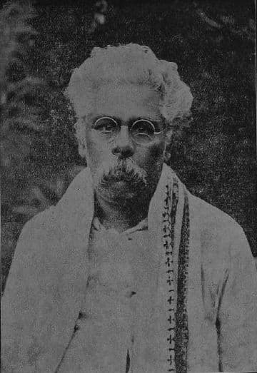 Historical photograph of Periyar E. V. Ramasamy with white beard and glasses
