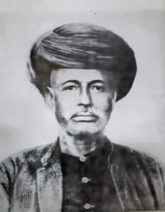 Historical portrait of Jyotirao Phule